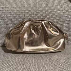 Cle De Peau Beaute Skincare Gold Toiletry Bag